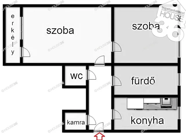 Eladó lakás Kecskemét 53 nm