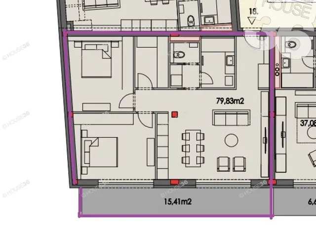 Eladó lakás Kecskemét, Belváros 87 nm