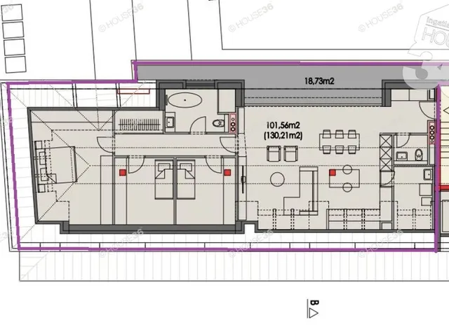 Eladó lakás Kecskemét, Belváros 139 nm
