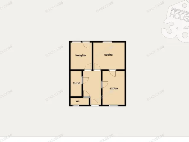 Eladó ház Kecskemét, Petőfiváros 62 nm