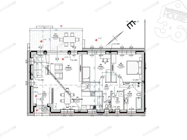 Eladó ház Kecskemét, Hetényegyháza 100 nm