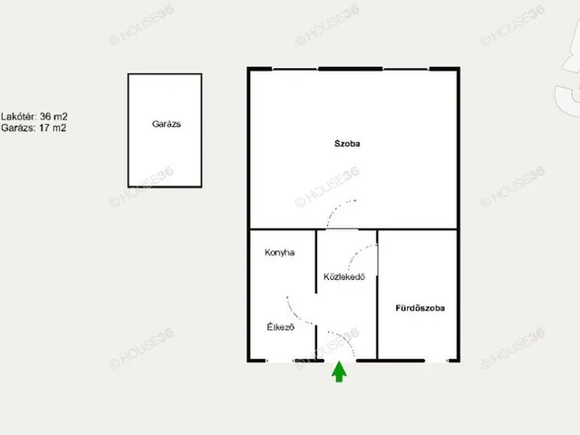 Eladó lakás Kecskemét 36 nm