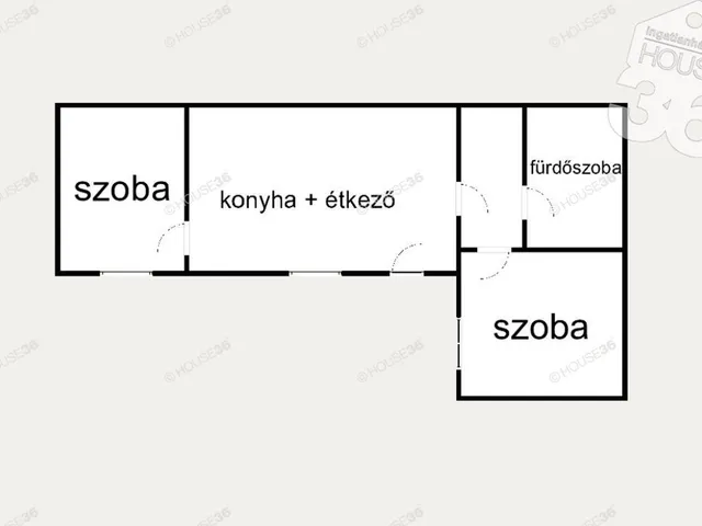Eladó ház Kecskemét, Belváros 55 nm