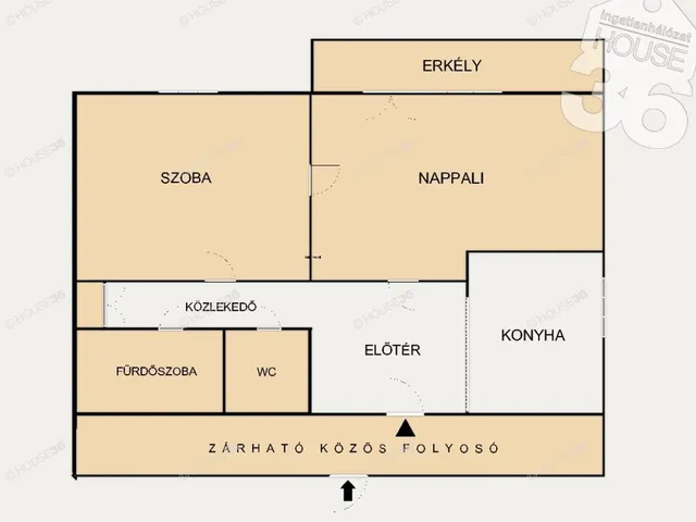 Kiadó lakás Kecskemét, Belváros 53 nm