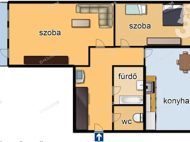 Eladó lakás Kecskemét 54 nm