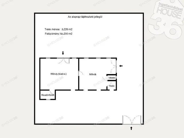 Eladó kereskedelmi és ipari ingatlan Kecskemét, Szolnokihegy 200 nm