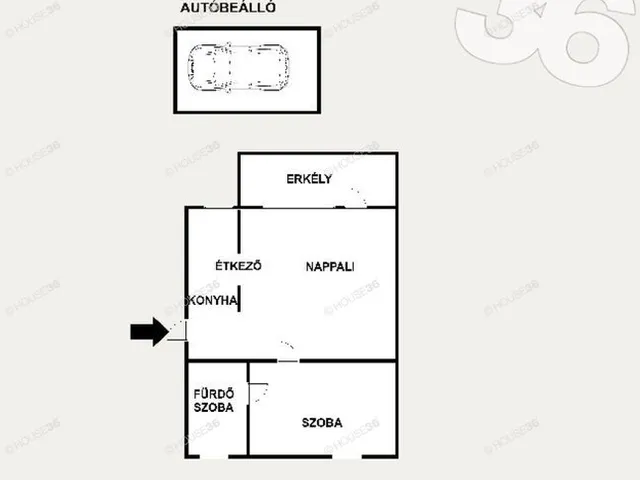 Eladó lakás Kecskemét, Belváros 36 nm