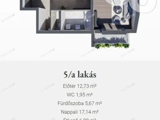 Eladó lakás Kecskemét, Belváros 72 nm