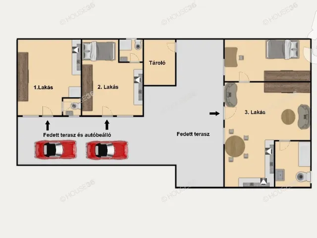 Eladó ház Kecskemét, Hunyadiváros 81 nm