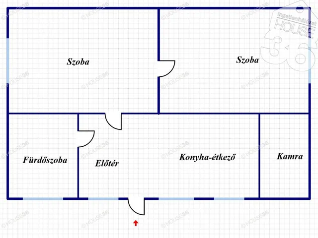 Eladó ház Kunszállás 77 nm