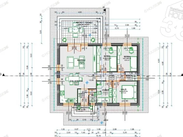 Eladó ház Kecskemét, Hetényegyháza 81 nm
