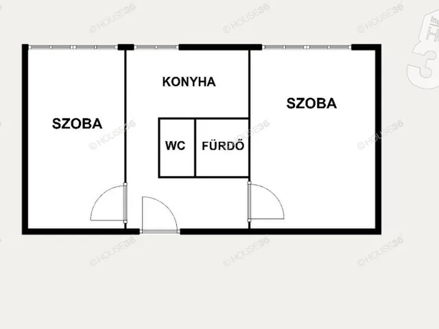 Kiadó lakás Kecskemét, Belváros 51 nm