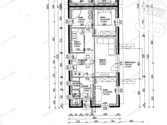Eladó ház Kecskemét 68 nm