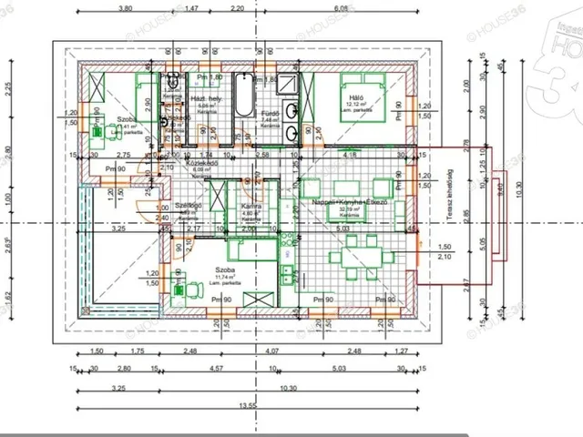 Eladó ház Bugac 107 nm