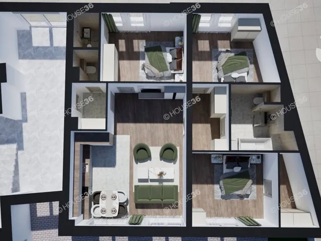 Eladó lakás Kecskemét, Belváros 115 nm