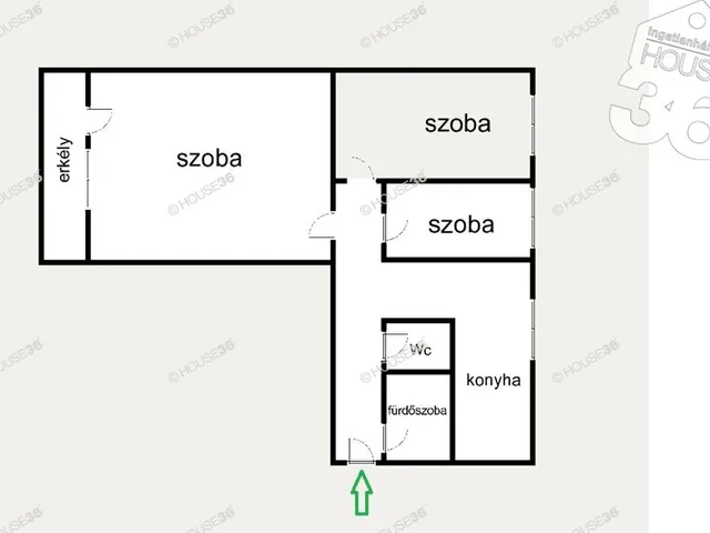 Eladó lakás Kecskemét, Belváros 62 nm