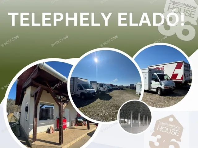 Eladó kereskedelmi és ipari ingatlan Kecskemét, Méntelek 40 nm