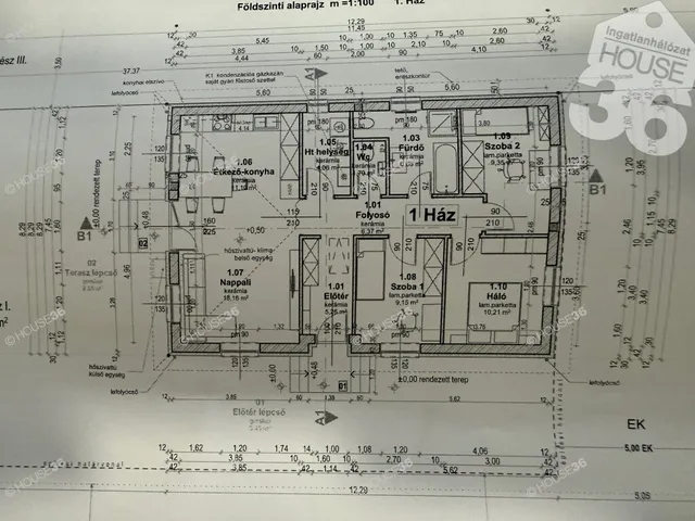Eladó ház Városföld 82 nm