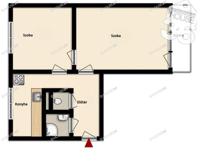 Eladó lakás Kecskemét 54 nm