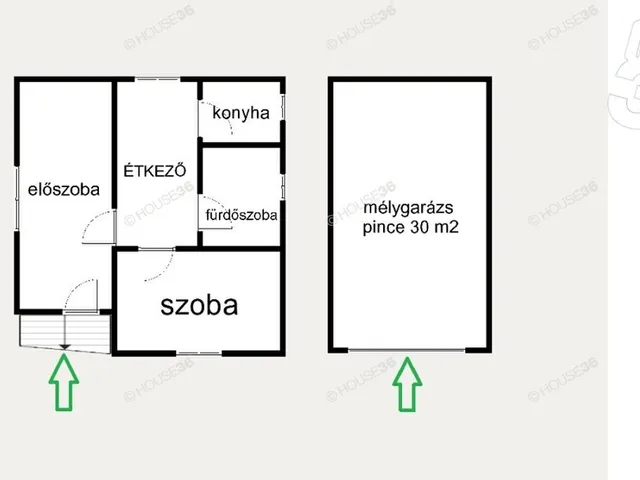 Eladó ház Kecskemét, Rendőrfalu 40 nm