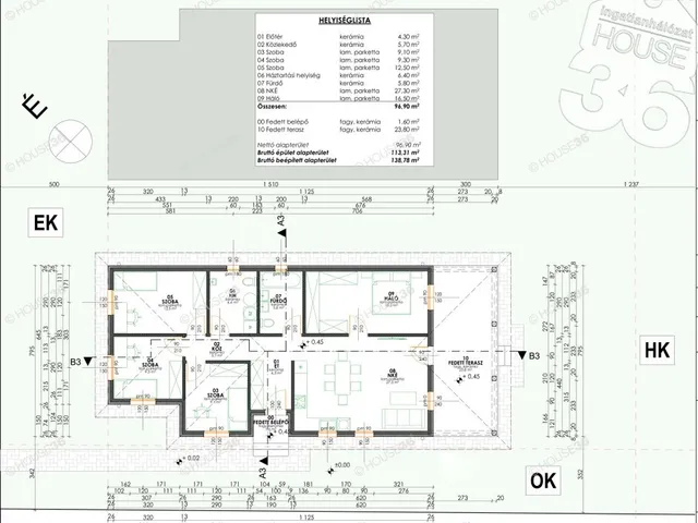 Eladó ház Kecskemét, Alsószéktó 96 nm