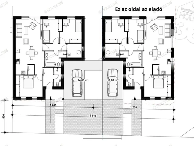 Eladó ház Kecskemét 90 nm