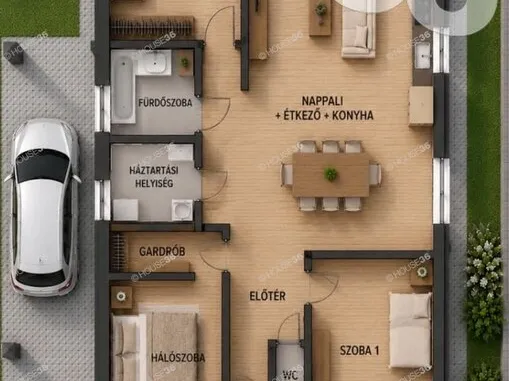 Eladó ház Kecskemét, Hetényegyháza 90 nm