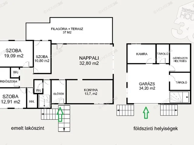 Eladó ház Kecskemét, Vacsihegy 177 nm