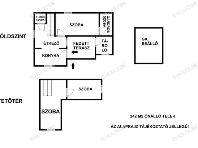 Eladó ház Kecskemét 48 nm