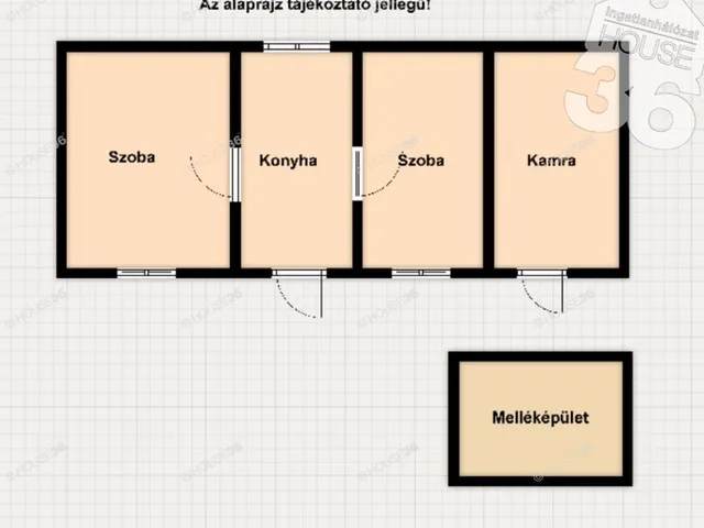 Eladó ház Ágasegyháza 50 nm