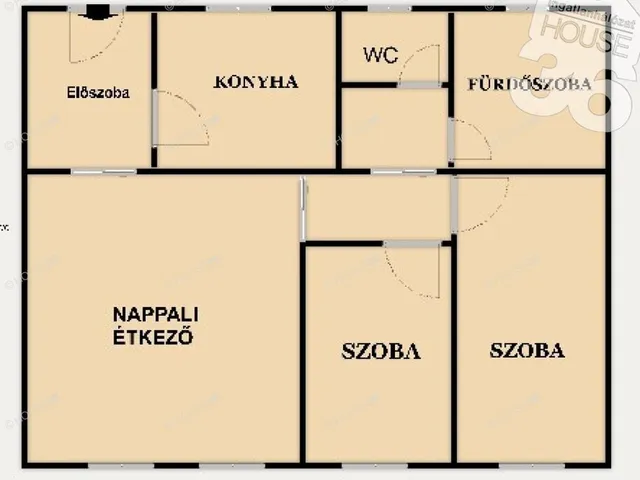 Eladó lakás Kiskunfélegyháza 62 nm