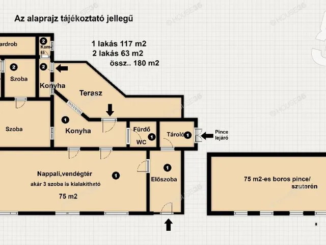 Eladó ház Tiszaalpár 180 nm