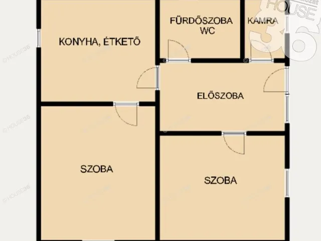 Eladó ház Kecskemét, Szeleifalu 63 nm