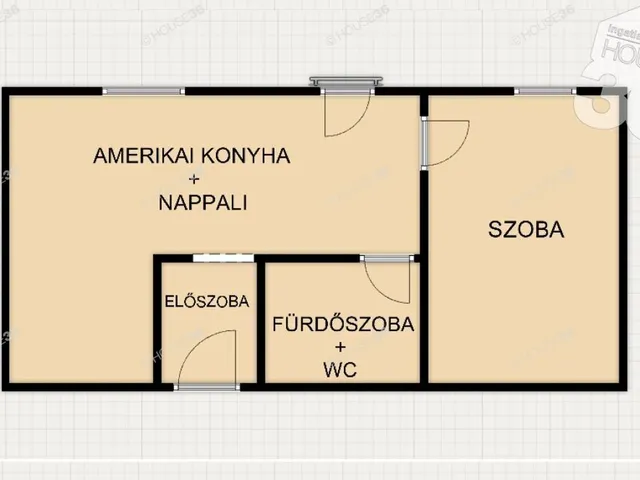 Eladó lakás Kecskemét, Homokbánya 41 nm