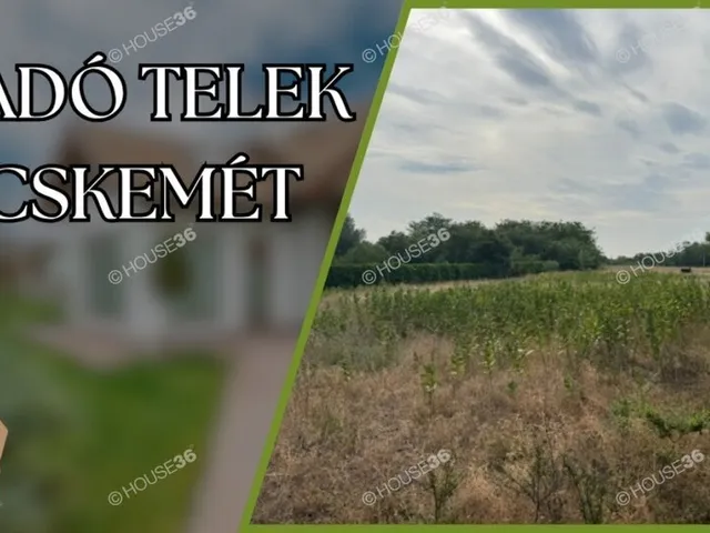Eladó telek Kecskemét, Hetényegyháza 1886 nm