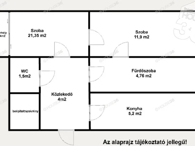 Eladó lakás Kecskemét 56 nm