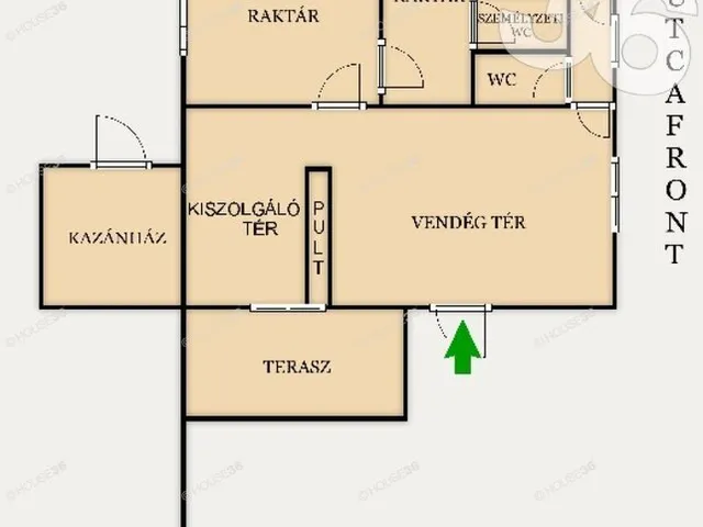 Eladó kereskedelmi és ipari ingatlan Kiskunfélegyháza 48 nm