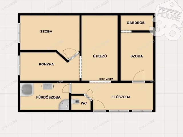 Eladó ház Kiskunfélegyháza 66 nm