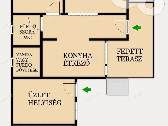 Eladó ház Tiszaalpár 67 nm