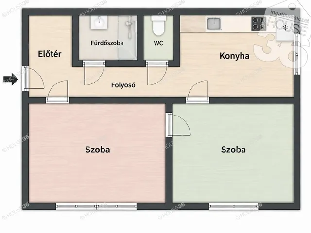 Eladó lakás Kecskemét, Alsócsalános 50 nm