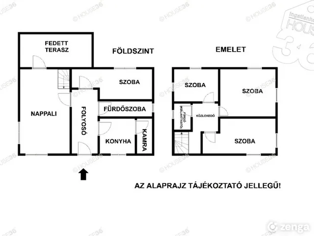 Eladó ház Cibakháza 110 nm
