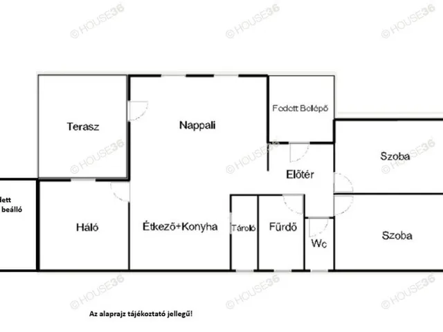 Eladó ház Városföld 70 nm