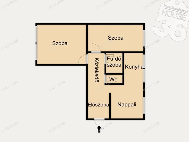 Eladó lakás Kecskemét 60 nm