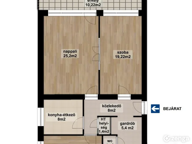 Eladó lakás Budapest II. kerület, Törökvész 88 nm