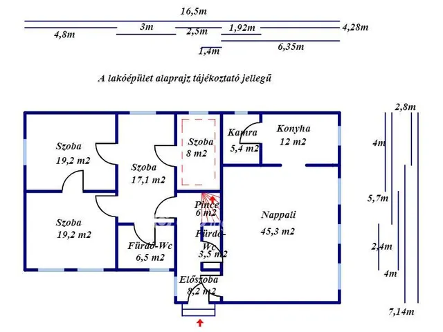 Eladó üdülő és hétvégi ház Kecskemét 145 nm