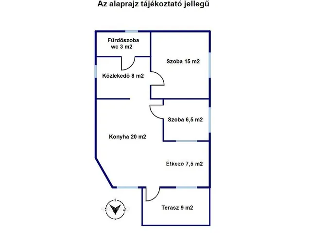 Eladó ház Kecskemét 60 nm