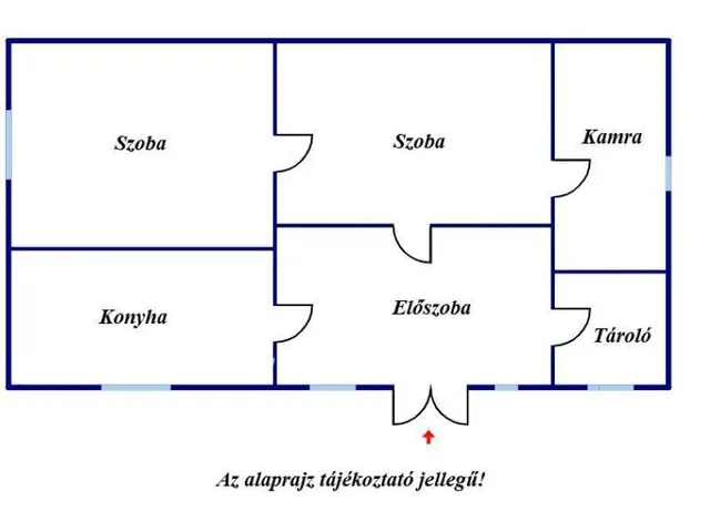 Eladó ház Öcsöd 63 nm