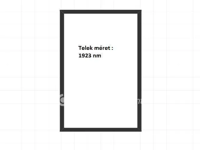 Eladó telek Pusztaszer 1923 nm