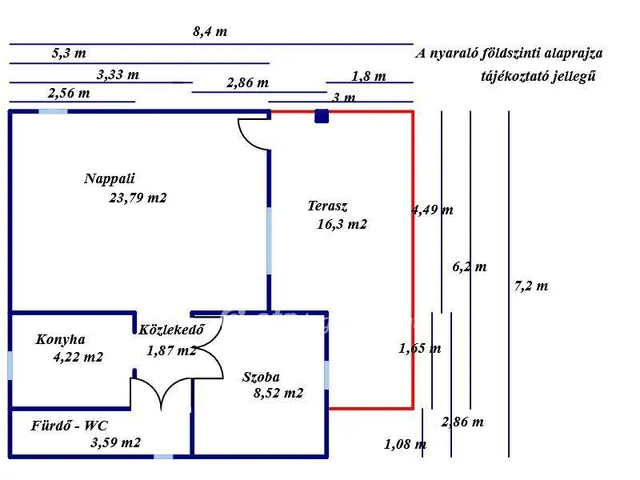 Eladó üdülő és hétvégi ház Tiszakécske 75 nm