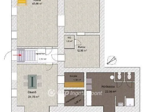 Eladó lakás Budapest VIII. kerület, II. János Pál pápa tér 221 nm